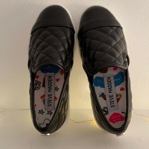 Steve Madden Black Sneakers ECENTRCQ, Sz11